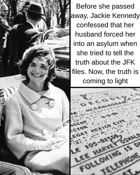 Newly Released JFK Files Shed New Light On Jackie-O's Confession After His Passing