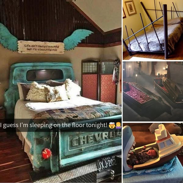 Stuff Nightmares Are Made Of: 40 Beds With Menacing Auras